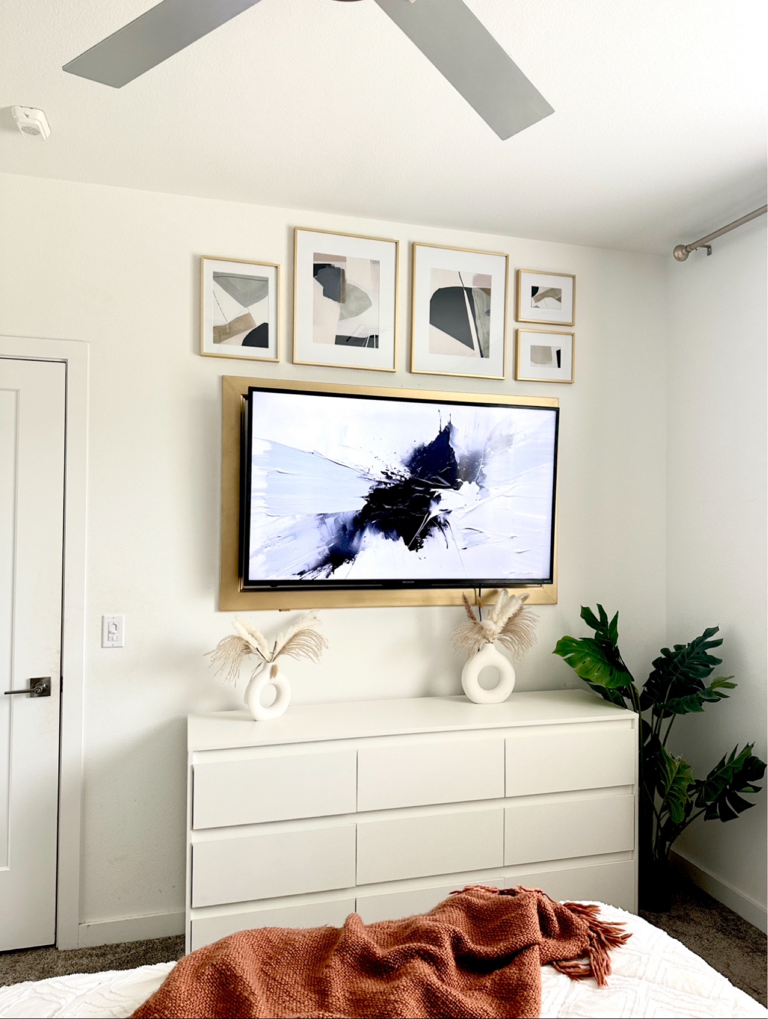 Upgraded my room with a new dresser, mounted tv and custom gallery wall! 

#LTKHome #LTKSaleAlert