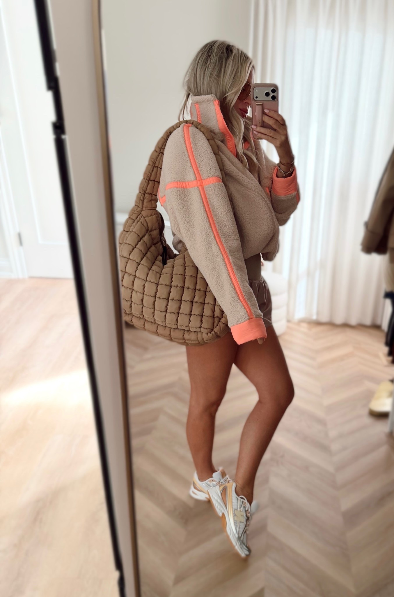 This sherpa quarter zip is SO good 🤍 the color combo is really pretty and it’s the coziest layer. Wearing my true size.

Paired with these shorts that are perfect for running errands or working out — such an easy everyday set 🙌 My whole look is Free People.

Active wear. Shorts. Running errands.  Sherpa. Quilted bag. 


#LTKootd #LTKActive #LTKgrwm