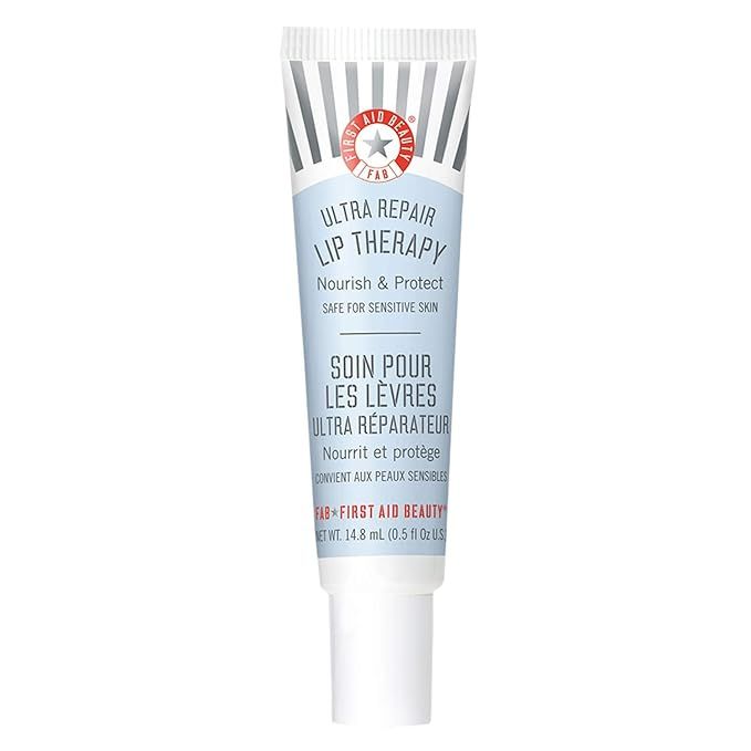 First Aid Beauty Ultra Repair Lip Therapy – Semi-Matte Lip Moisturizer for Dry, Chapped Lips ... | Amazon (US)