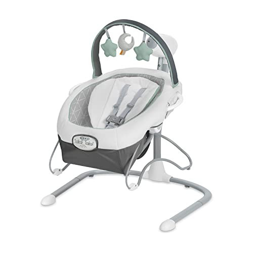 Graco Soothe 'n Sway LX Baby Swing with Portable Bouncer | Amazon (US)