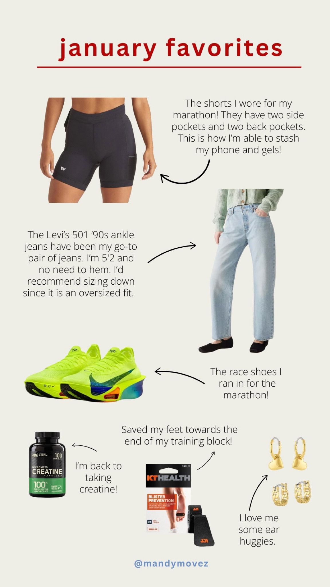 My January favorites! ✨🐍🎋

#LTKFindsUnder100 #LTKFitness #LTKActive