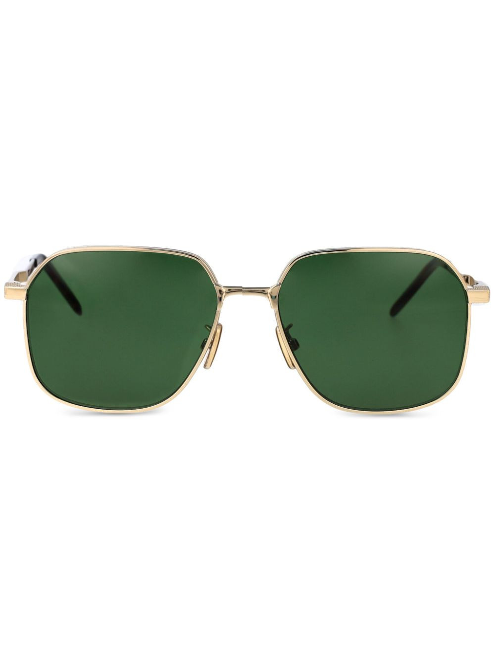Givenchy Eyewear navigator-frame sunglasses - Green | Farfetch Global