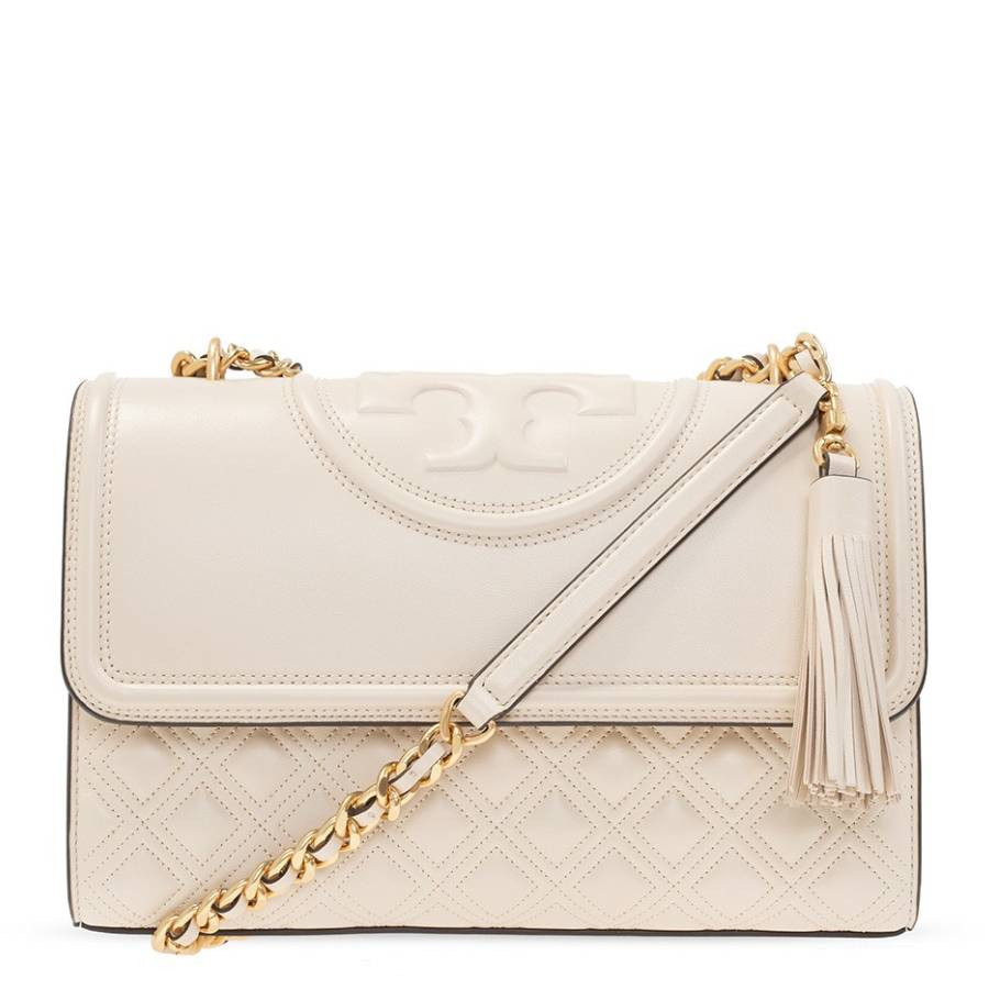 Tory Burch New Cream Fleming Convertible Leather Shoulder Bag | Jomashop.com & JomaDeals.com