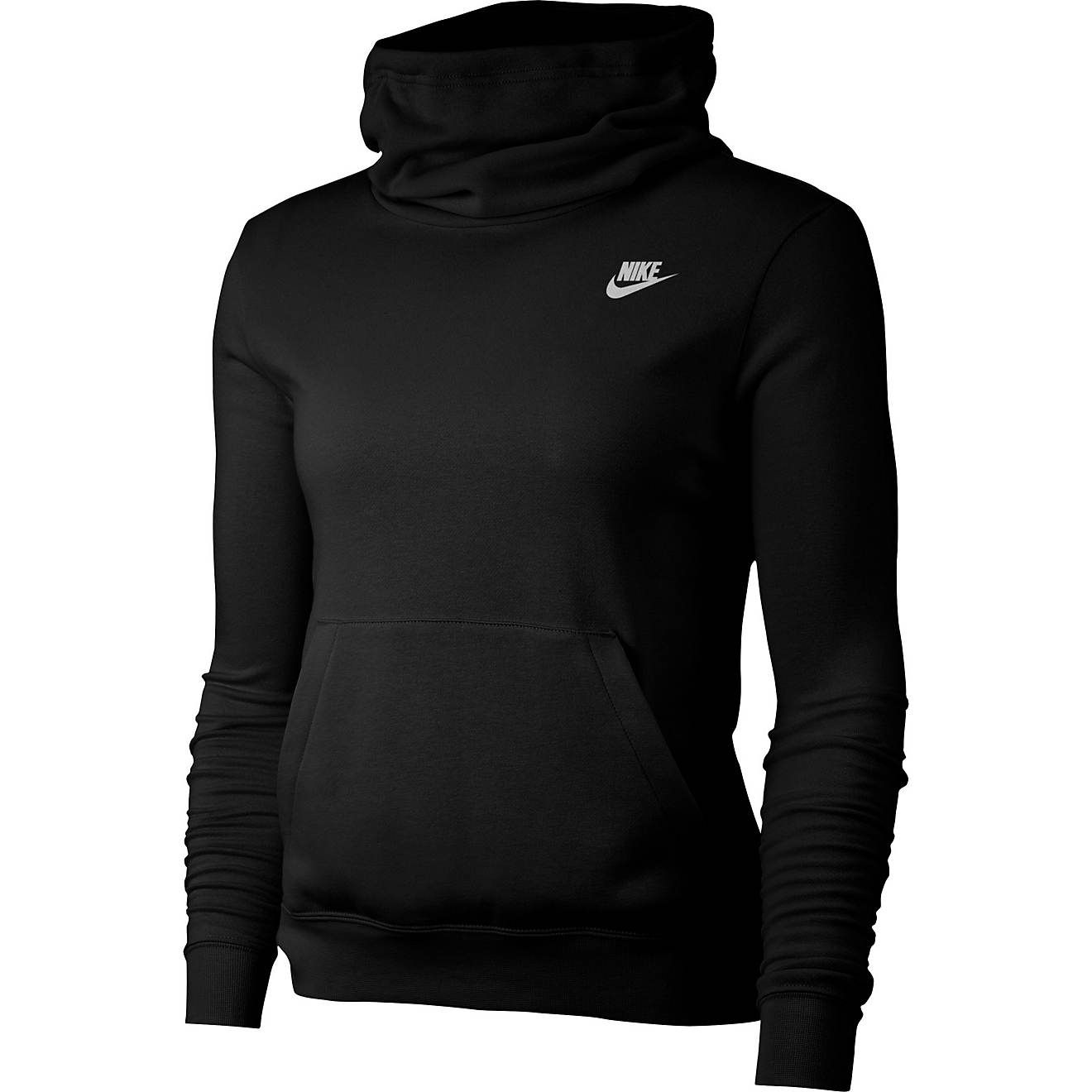 Nike Women's Nike Sportswear Funnel-Neck Club Fleece Hoodie Sweatshirt | Academy Sports + Outdoor Affiliate
