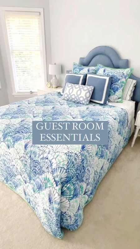 Nine Things Every Guest Room Needs ⤵️

 💌 Save this list & become the hostess with the mostest next time you’re hosting overnight guests 🏡

✨ Alarm Clock - perfect for glancing at while getting ready when your phone’s all the way across the room
✨ Luggage Rack - because no one wants a filthy suitcase on their beds or to have to dig on the floor to find an outfit
✨ Toiletries - I try to cover all of the bases with minis for everything from tooth brushes & toothpaste to deodorant wipes, lotion, soaps, pain relievers, mints, hair ties, face masks & even sample sized makeup 
✨ Full Length Mirror - because you always need to see the full outfit check 
✨ Welcome Tray - multiple bottles of water, fresh flowers & local snacks - so they feel like they experienced even more of your hometown without leaving the house
✨Comfortable Spot to Sit - whether it’s for a phone call or if they woke up early & don’t want to disturb anyone - a comfortable spot that isn’t the bed is a lifesaver
✨ Stationery - local postcards, pens & paper always come in handy
✨ Clean & Comfortable Bedding - I keep extra blankets & a variety of pillow types available (with even more in the closet) to suit everyone’s preferences
✨ Wireless Phone Charger - because nothing is worse than being at 1% and finding out you have a Samsung phone in an iPhone home

When traveling - what’s the one item you always forget to pack? 🧳

As always - follow me @housewifehospitality for more tips & tricks for hosting at home 🤍

 #housewifehospitality #guestroom #guestbedroom #guestroomdecor #entertainingathome #coastalgrandmillennial #palmbeachstyle #cozybedroom #blueandwhitedecor

#LTKtravel #LTKhome #LTKparties