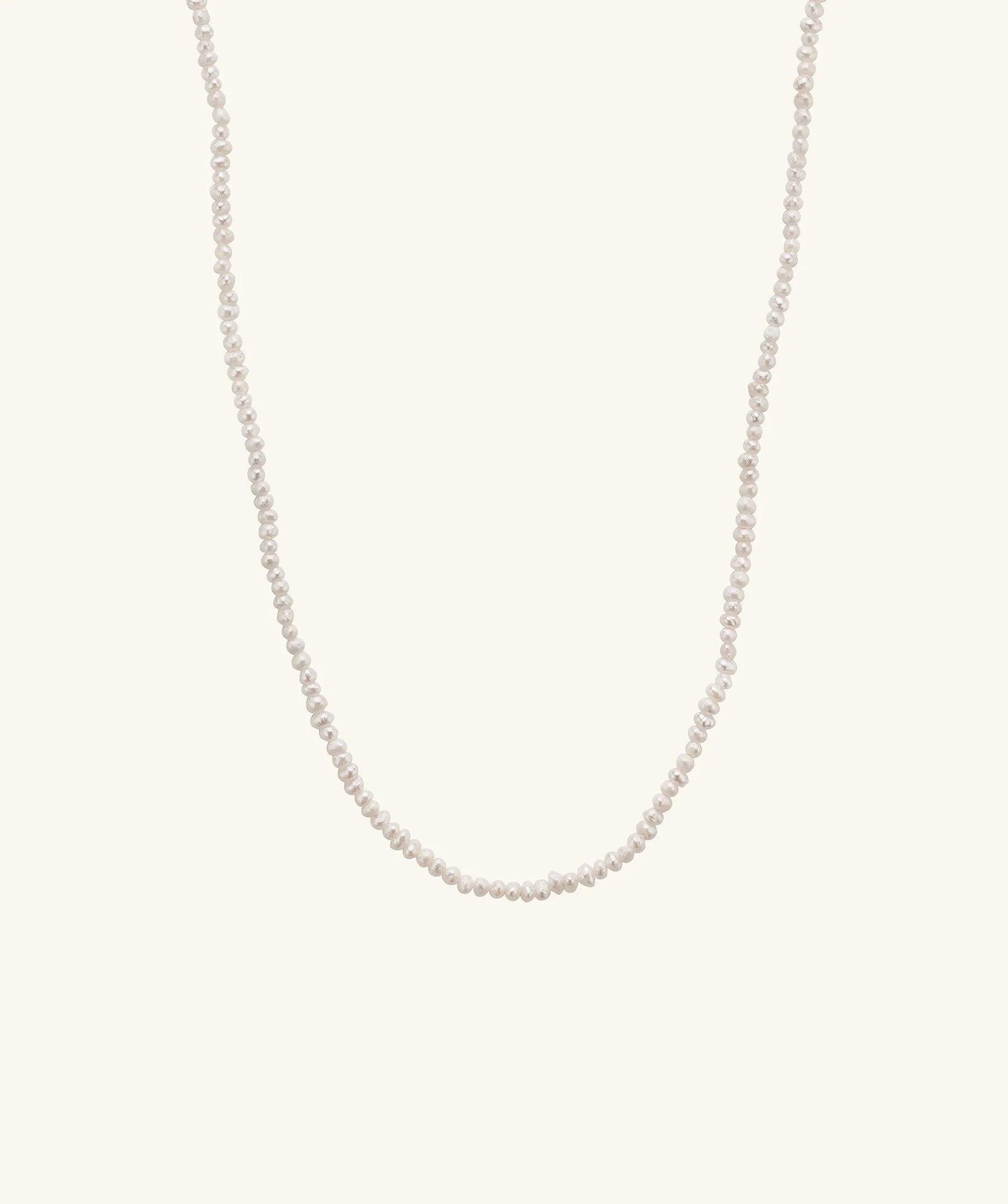 Micro Pearl Necklace | Mejuri Fine Crew
