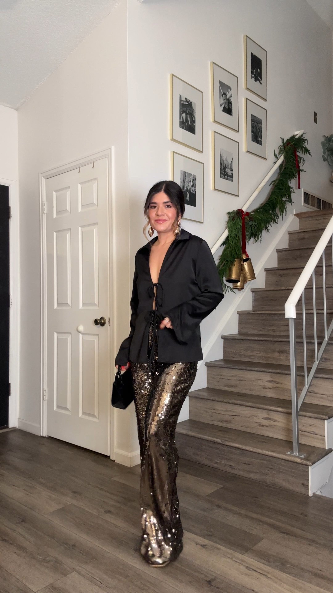 This black top is so comfy, chic and effortless! Highly recommend it! 
I love how it looks paired with these pants! 
Top size small
Pants size small


#LTKFindsUnder50 #LTKHoliday #LTKootd