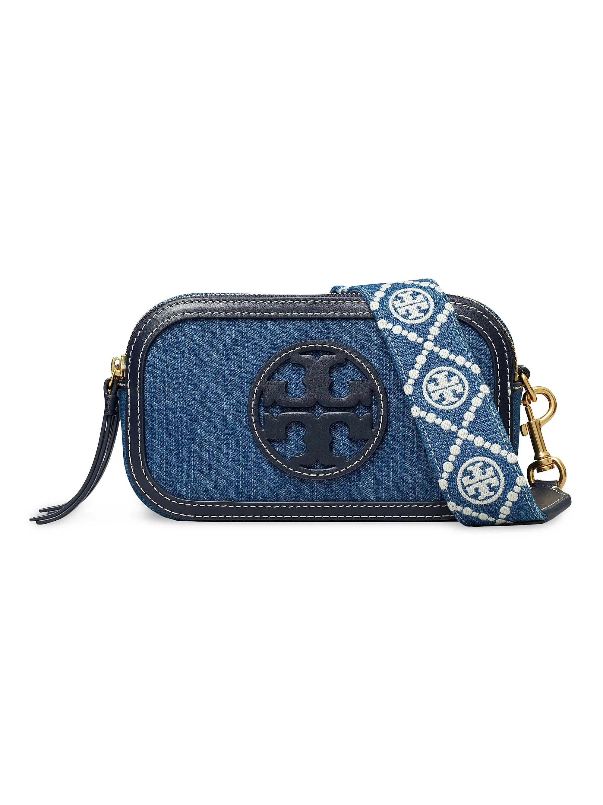 Mini Miller Denim Crossbody Bag | Saks Fifth Avenue
