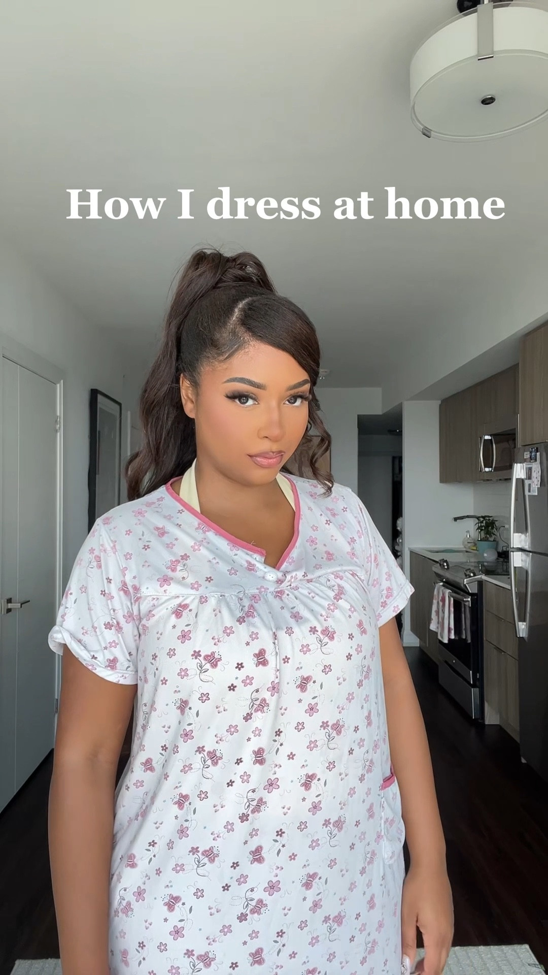 Home vs outside 🤭

#LTKBeauty #LTKMidsize #LTKStyleTip
