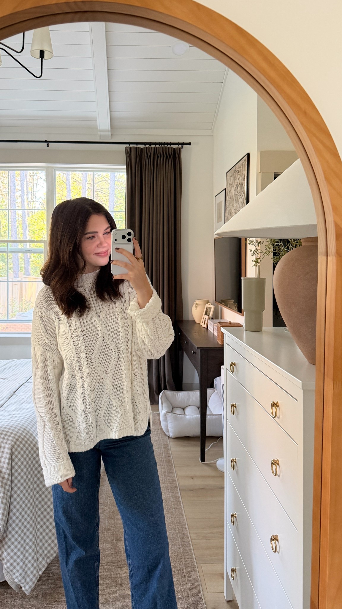 The perfect oversized lightweight sweater! Wearing a small

#LTKSeasonal #LTKStyleTip #LTKFindsUnder50