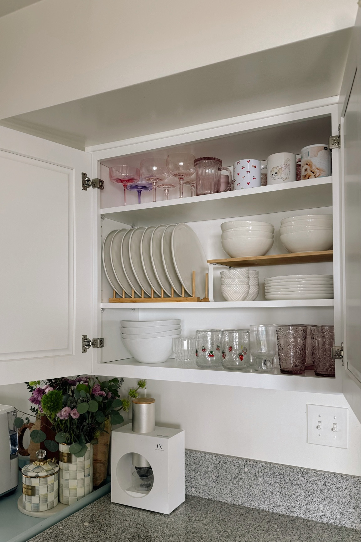 Amazon kitchen organizer Kitchen shelves organization - plates and bowls set, dish organizer, glassware, martini glasses, mugs, dishware organization, dishes organizer, kitchen shelf organization, aesthetic dishes, aesthetic mugs, aesthetic glasses, amazon finds, amazon kitchen, amazon home, amazon must haves, 

#LTKfindsunder100 #LTKhome #LTKfindsunder50