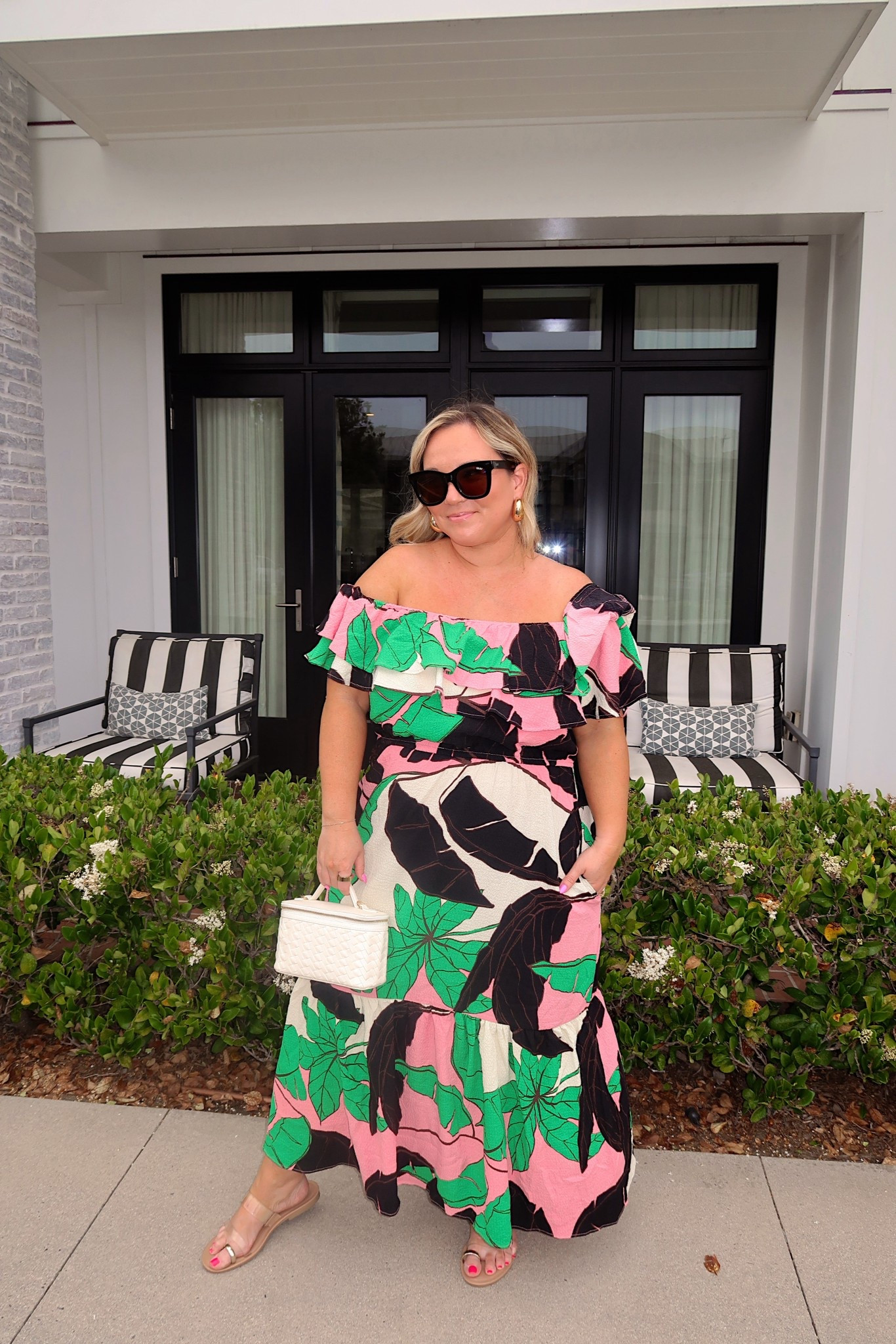 Midsize summer outfit 
Walmart summer dress size LARGE 

Resort wear, summer finds, summer style, vacation outfit, beach outfit, petite style, midsize style, summer dress, midi dress, Walmart finds, Walmart fashion 

#LTKMidsize #LTKFindsUnder50 #LTKSeasonal