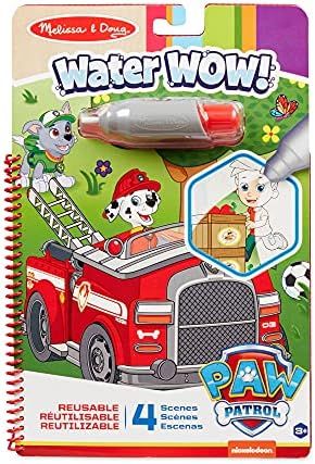 Melissa and Doug Paw Patrol Water Wow - Marshall Water Reveal Travel Activity Pad | Amazon (CA)