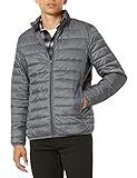 Amazon Essentials Men's Packable Lightweight Water-Resistant Puffer Jacket | Amazon (US)