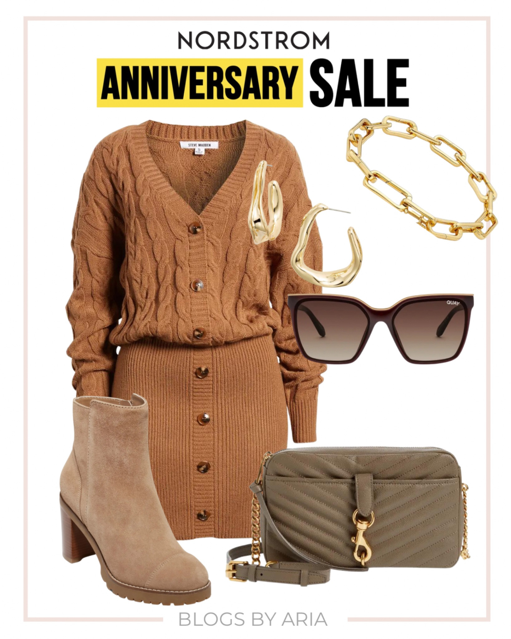 The perfect sweater dress for fall!! Fall outfit idea. Fall outfit inspo. Fall style inspiration  

#LTKxNSale #LTKshoecrush #LTKSeasonal