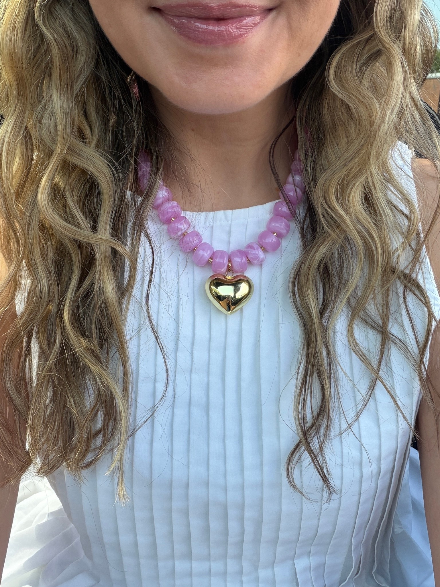 Obsessed with my new necklace for spring and summer 🩷

#LTKMothersDay #LTKootd