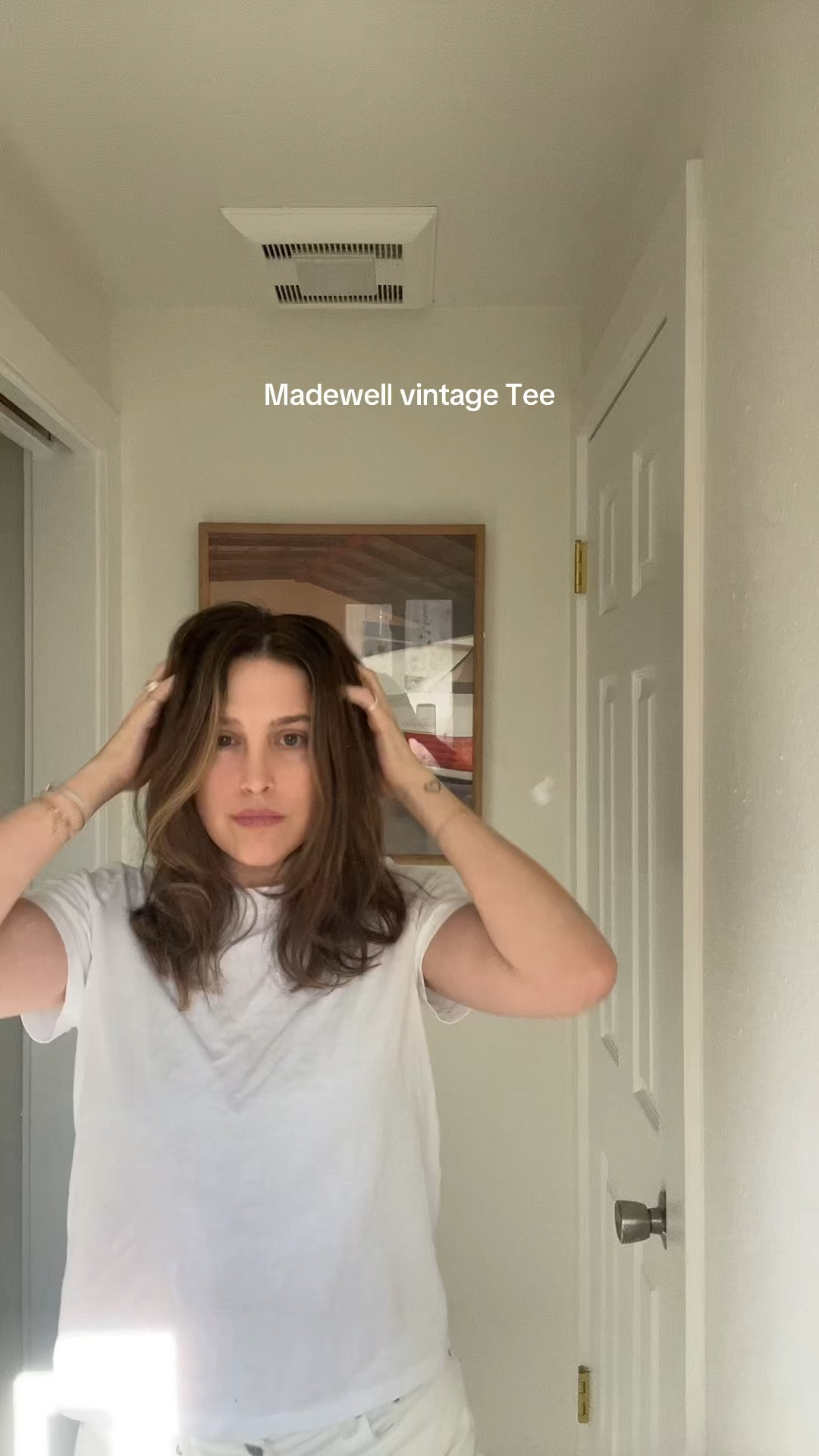 Madewell white tee

#LTKootd