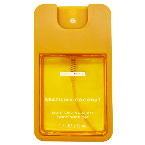 Scent Theory Hand Sanitizer Spray, Brazilian Coconut, 1 fl oz | Walmart (US)