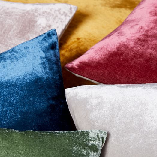 Lush Velvet Pillow Covers | West Elm (US)