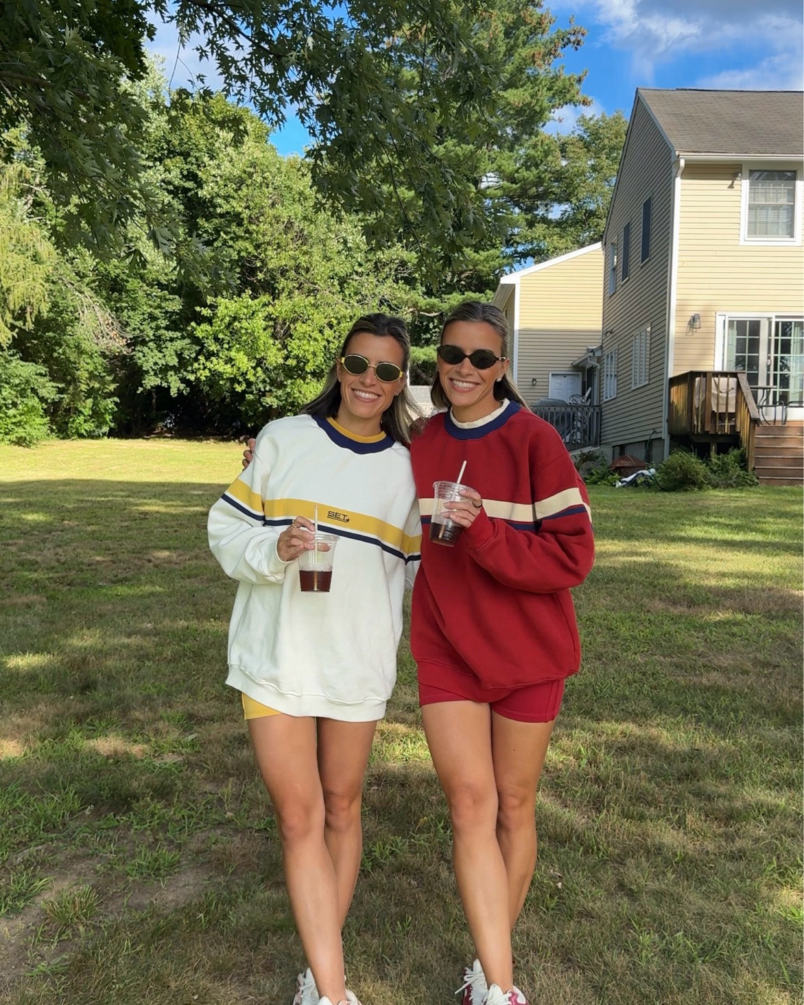 Set sweatshirts & shorts size small

#LTKmomlife #LTKgrwm