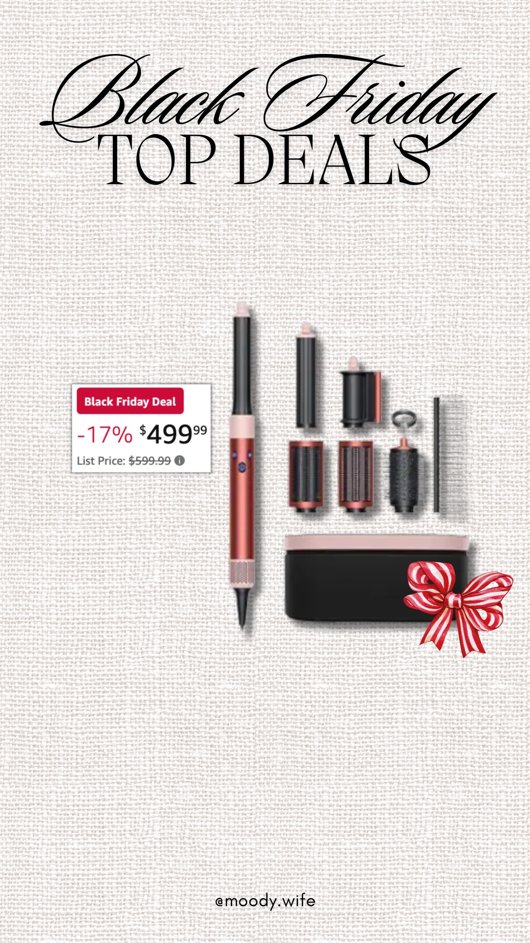 Dyson Air Wrap on sale for early Black Friday! 

#LTKHoliday #LTKGiftGuide #LTKBeauty