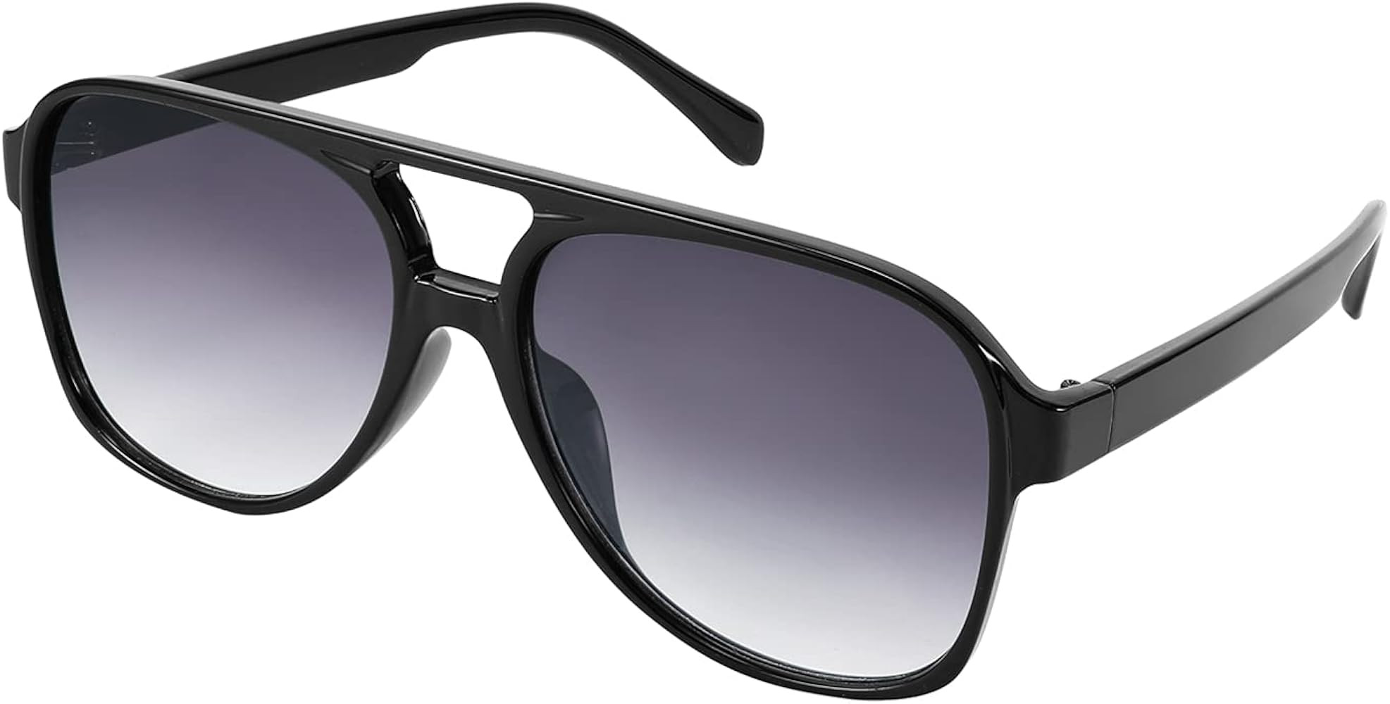 FEISEDY Vintage Retro 70s Plastic Aviator Sunglasses Women Men Classic Large Squared Frame B2751 | Amazon (US)