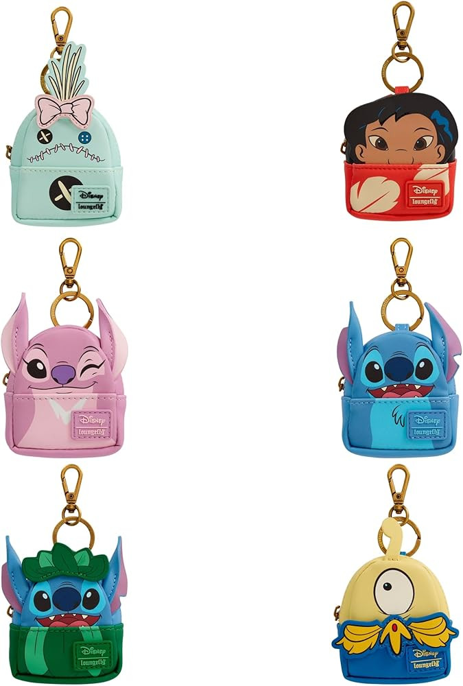 Loungefly Disney Lilo and Stitch Blind Box Mystery Bag Charm [One Random Keychain] | Amazon (US)
