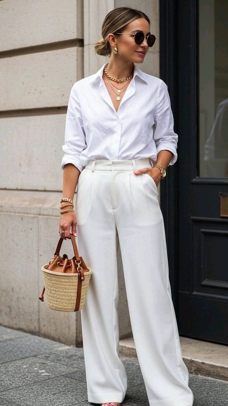 Recreate the look - Style inspo from Pinterest to your cart! Linking like and similar items to help you re-create this look and style from Pinterest 🤍☀️


#trending outfit
#Pinterest outfit inspo
#Pinterest inspired 
#amazon jewelry
#chain choker necklace
#gold jewelry 
#white tailored pants
#work pants
#wide leg pants
#high waisted pants 
#tailored pants
#pleated pants
#white down shirt
#button up shirt 
#white shirt 
#womens top
#collared shirt 
#linen blouse 
#gold layered necklace
#chain necklace 
#necklace stack
#ray ban sunglasses
#round metal sunglasses 
#straw handbag
#straw and leather handbsg
#bucket handbag
#bucket bag
#shoulder bag
#abercrombie pants
#sloan pants
#designer pants 
#small tote  
#amazon handbag
#designer handbag
#revolve pants  
#the look for less
#revolve fashion finds  
#nordstrom finds
#gap fashion finds 
#Amazon fashion 
#amazon sunglasses 
#spring fashion inspo
#spring transition outfit
#spring style Inspo 
#style inspo
#fashion inspo
#outfit inspo
#casual style
#elevated casual
#casual outfit
#classic style 
#casual chic 
#work fashion
#work outfit
#work style
#business casual
#workwear  
#work appropriate 
#office outfit 
#meeting outfit 
#polished look
#weekend style
#easy weekend outfitt
#day date outfit
#wine tasting outfit  
#mom style 
#mom outfit 
#errands outfit 
#airport outfit 
#travel outfit 
#travel style 
#site seeing outfit 
#European vacation 
#street style
#new York style
#city outfit 
#date night outfit 
#pinterest inspired
#photo credit to Pinterest 
#ootd

#LTKootd #LTKSaleAlert #LTKWorkwear