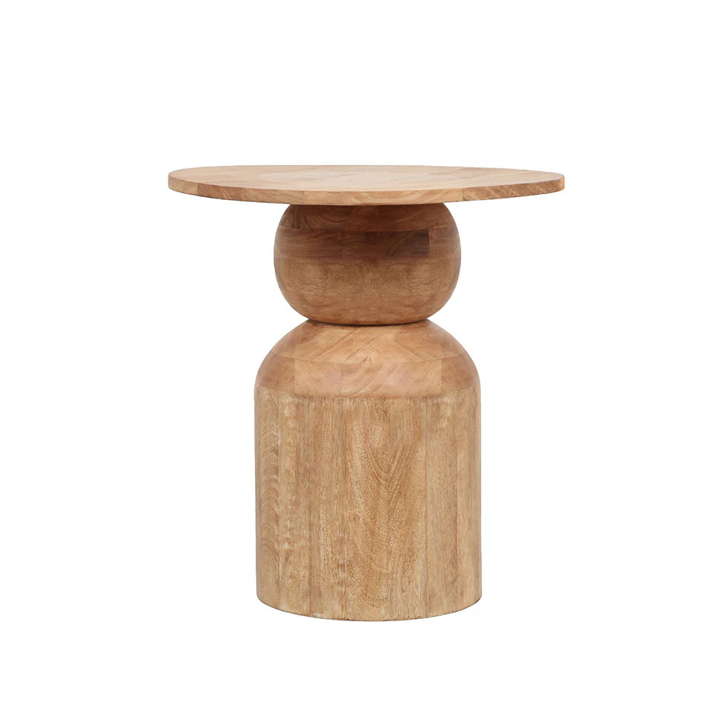Natural Wooden Accent Table | CG Hunter