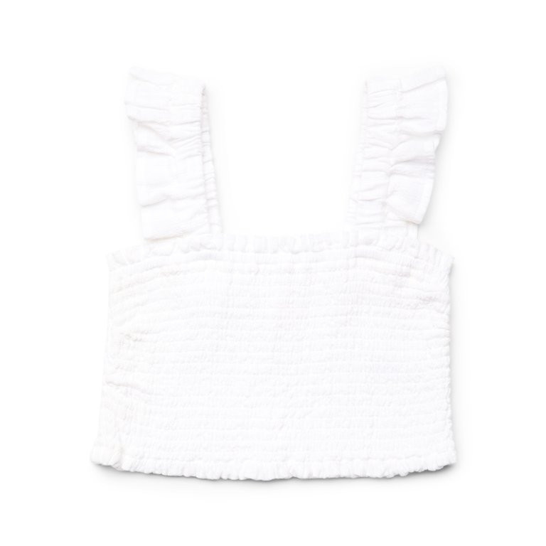 Wonder Nation Girls Smocked Tank, Sizes 4-18 & Plus - Walmart.com | Walmart (US)