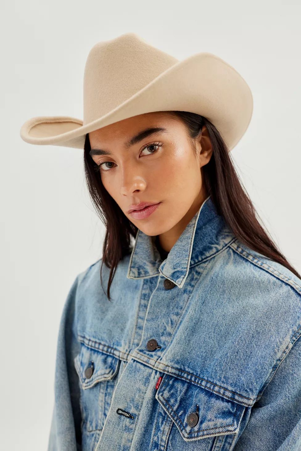 Cassidy Brushed Wool Cowboy Hat | Urban Outfitters (US and RoW)