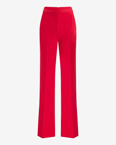 Editor Signature Stretch High Waisted Flare Trouser | Express