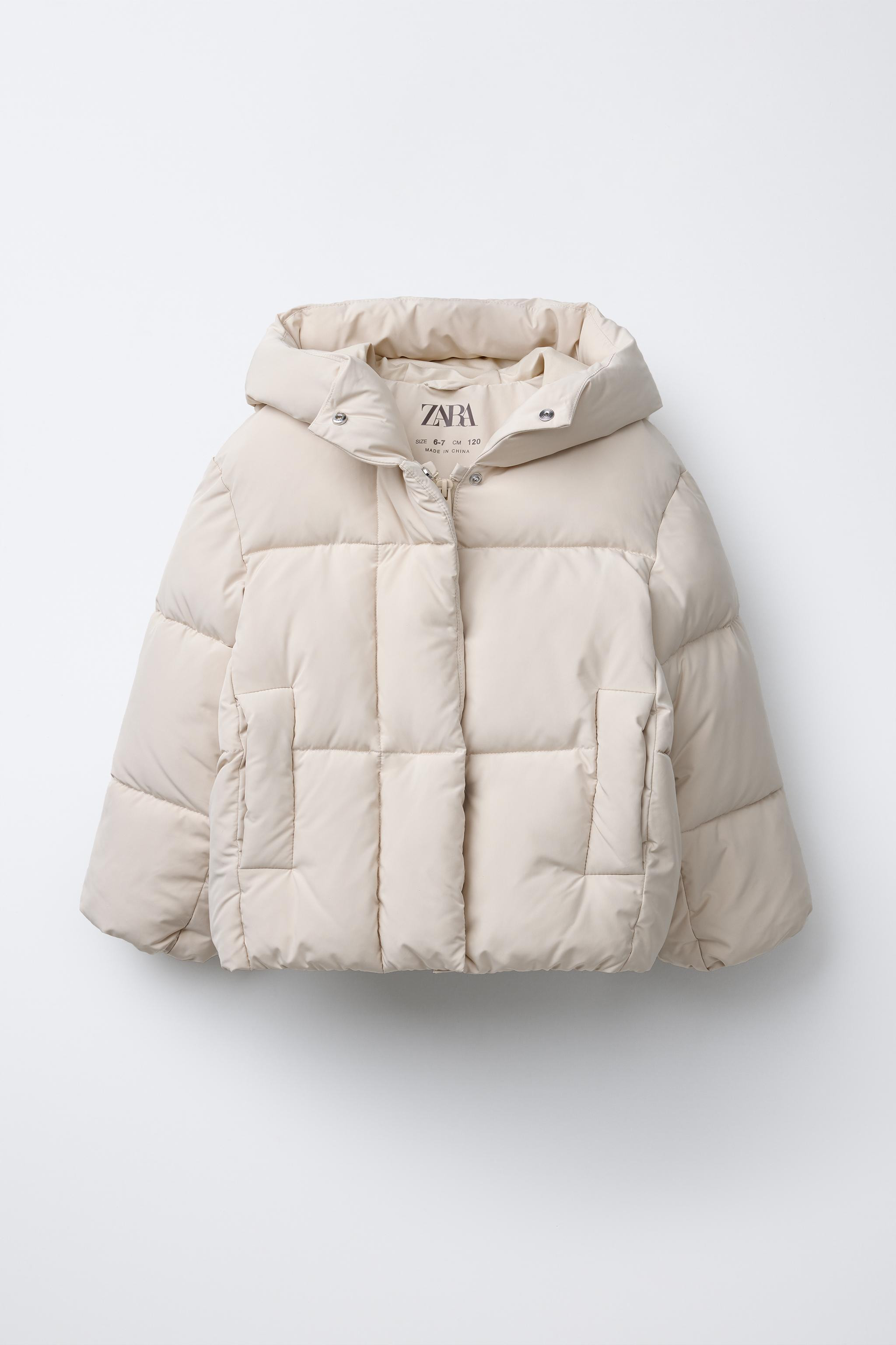 HOODED QUILTED JACKET | Zara US
