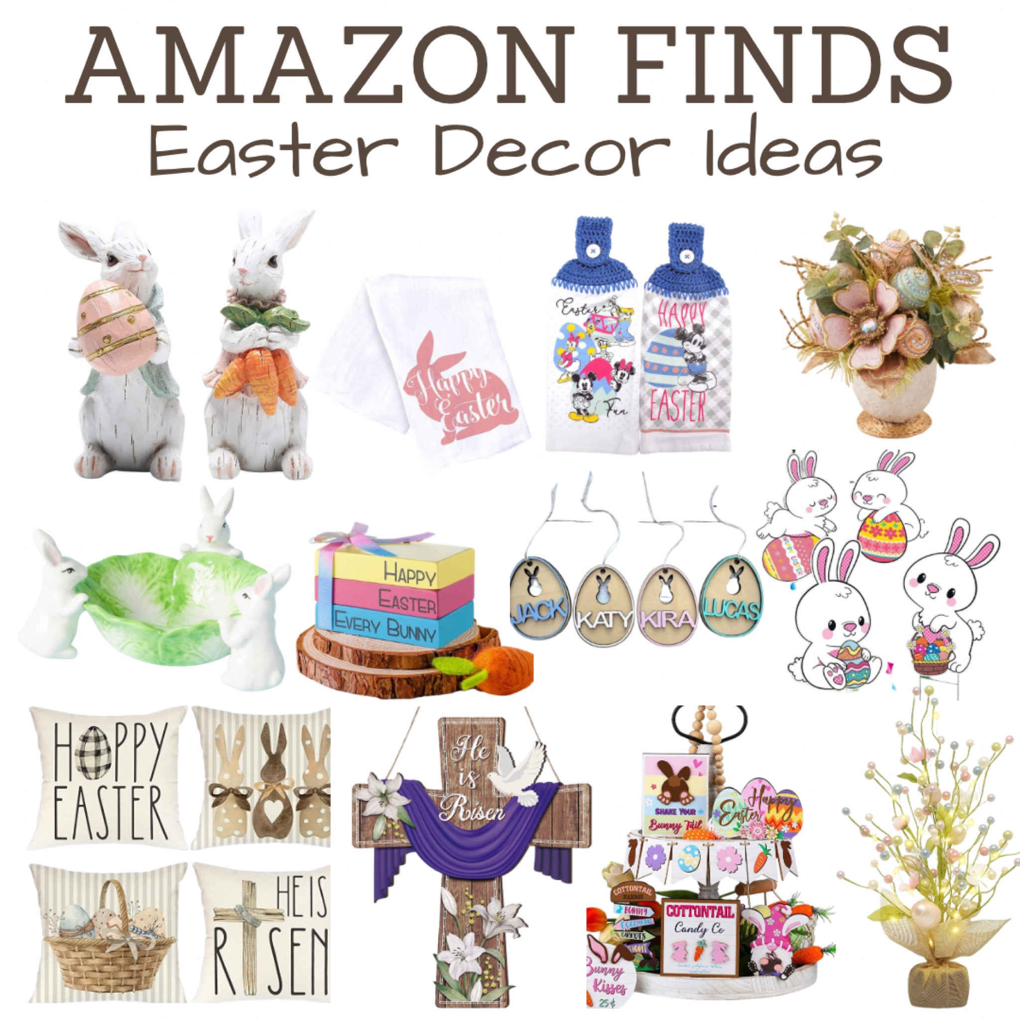 Cutest Amazon Decor Ideas For Easter | Holiday | Home Decor | Easter

#LTKSeasonal #LTKFind #LTKhome