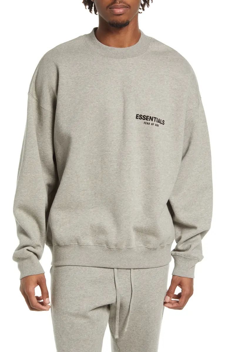 Essentials Cotton Blend Crewneck Sweatshirt | Nordstrom