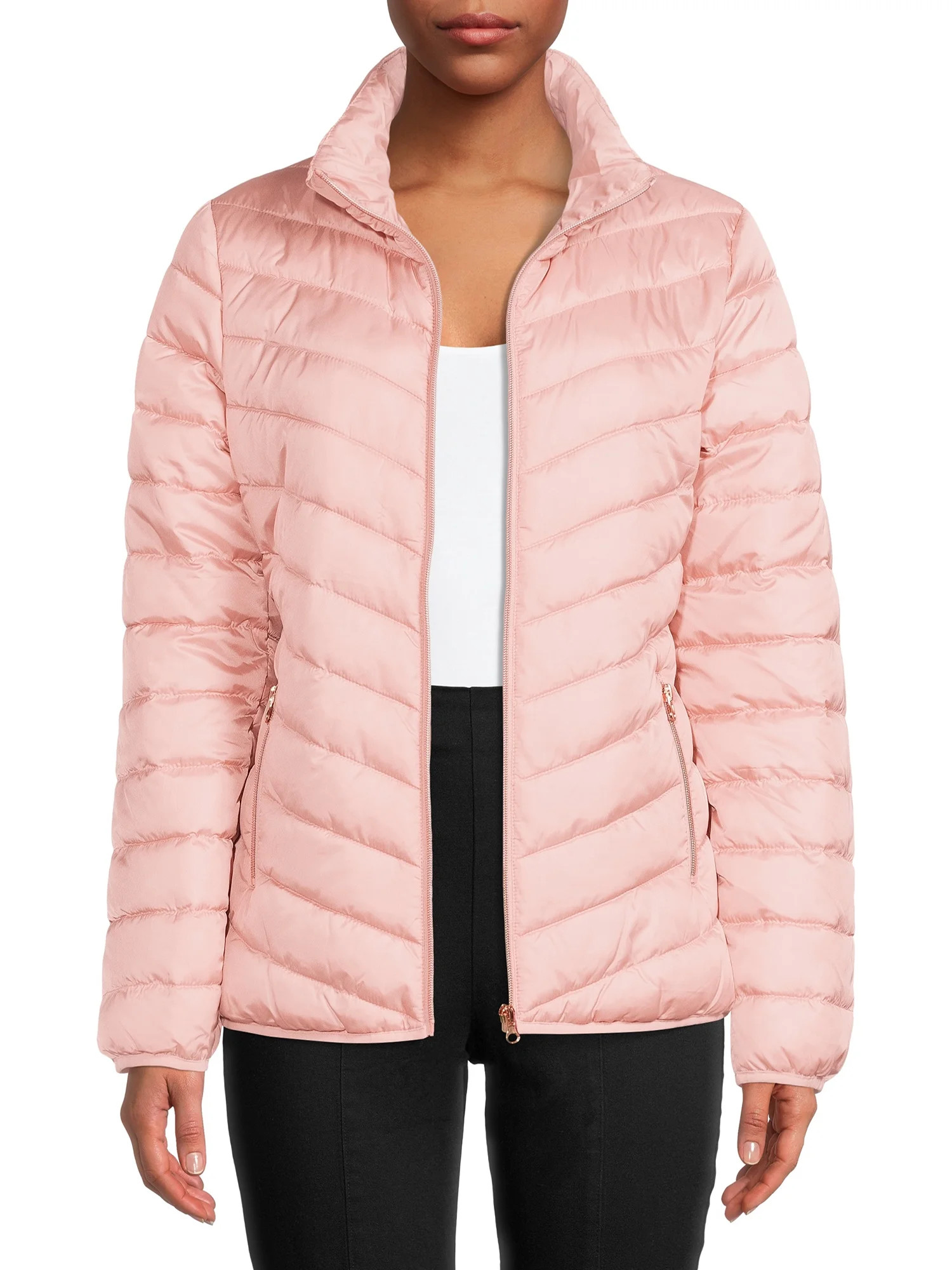 Big Chill Women's Packable Puffer Jacket, Sizes S-XL | Walmart (US)