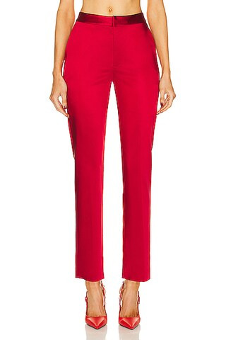 L'AGENCE Rebel Trouse in Dark Tango Red | FWRD | FWRD 