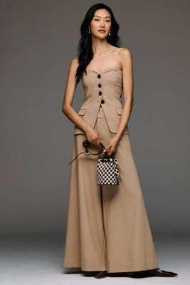 By Anthropologie Tailored Palazzo Pants | Anthropologie (US)