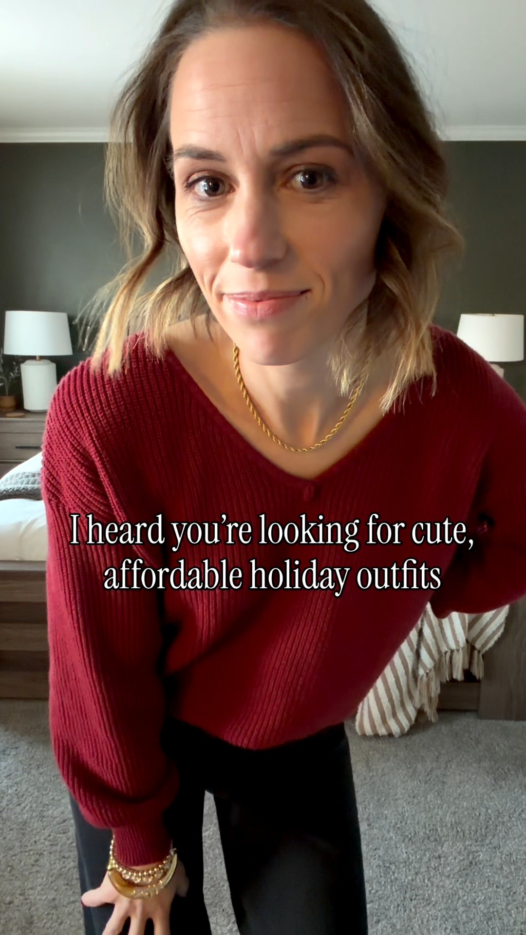 These sweaters are so cute and affordable! I can’t pass up a good bow 🎀 Both come in other colors. Either would work great for Christmas or New Years! These jeans are also some of my most reached for pairs! The black pair I have in 4 colors because they are so flattering, great quality, and currently on sale for under $30!
.
.
.
.
.
#holidayoutfit #holidayfashion #bowseason #womensfashion #holidaysweater 

#LTKFindsUnder50 #LTKHoliday #LTKSeasonal