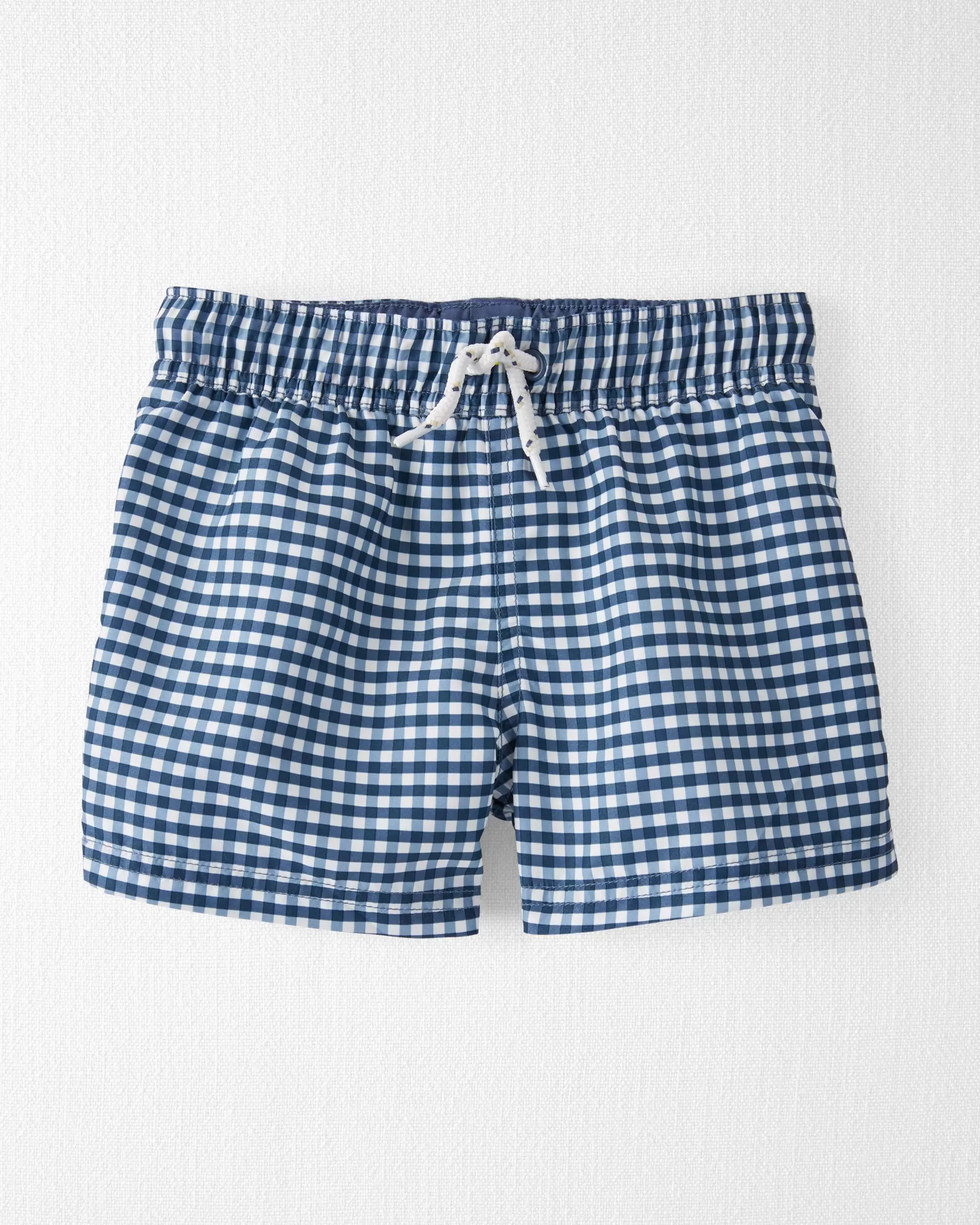 Recycled Gingham Swim Trunks | Carter's