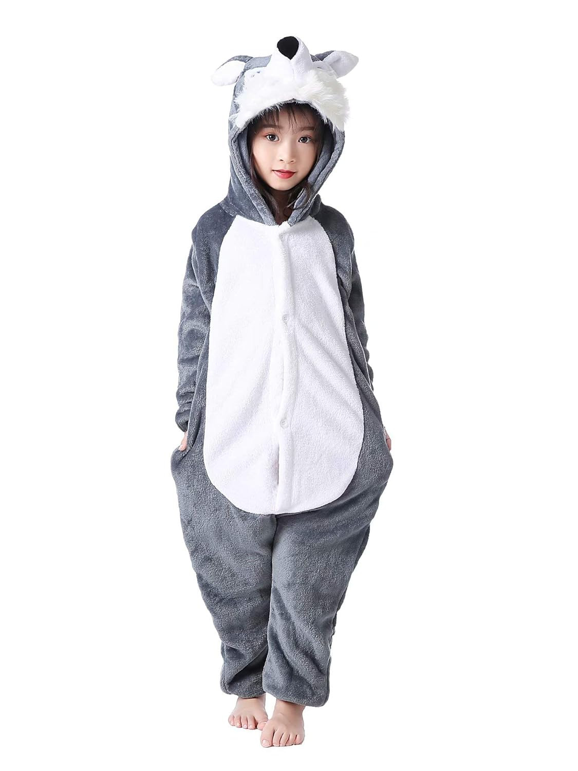 Kid's Animal Onesie Cartoon Costume Cosplay Pajamas Christmas | Amazon (US)