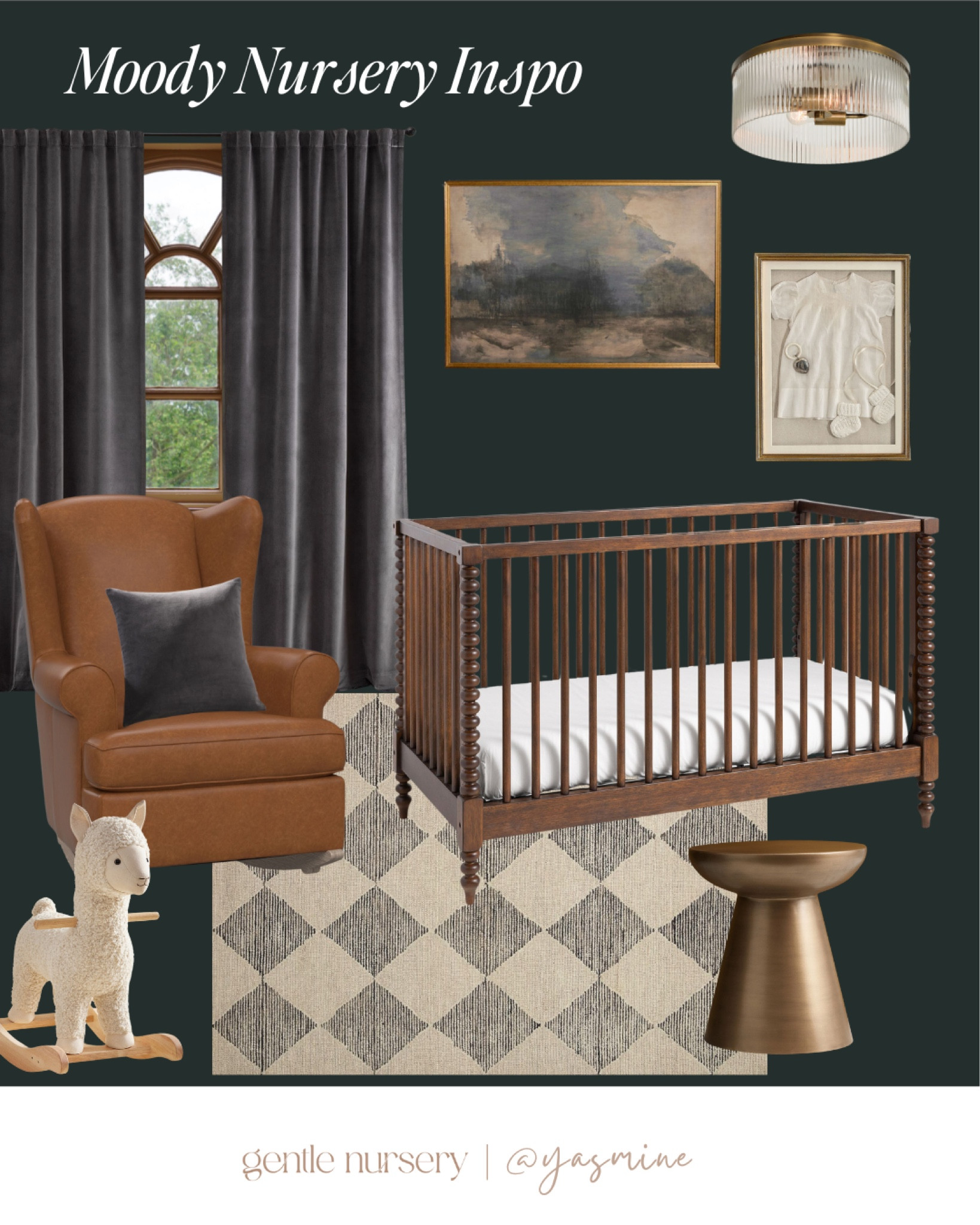 Moody nursery inspo ✨
#GenderNeutral #MoodyVibes #BabyNursery 

#LTKBaby #LTKBump #LTKHome