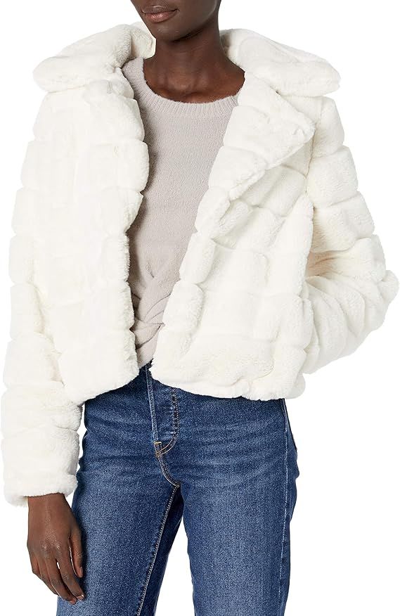 [BLANKNYC] womens Faux Fur Jacket, Comfortable & Casual Coat | Amazon (US)