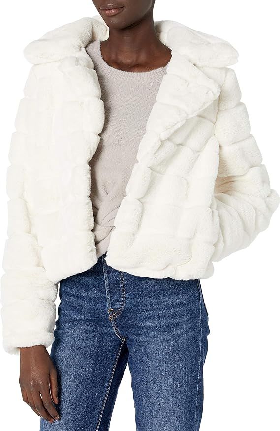[BLANKNYC] womens Faux Fur Jacket, Comfortable & Casual Coat | Amazon (US)