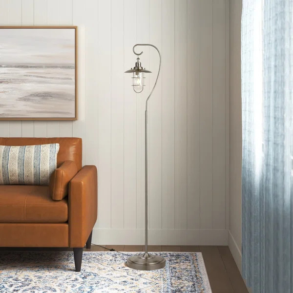 Woodsmead 63.5'' Arched Floor Lamp | Wayfair North America
