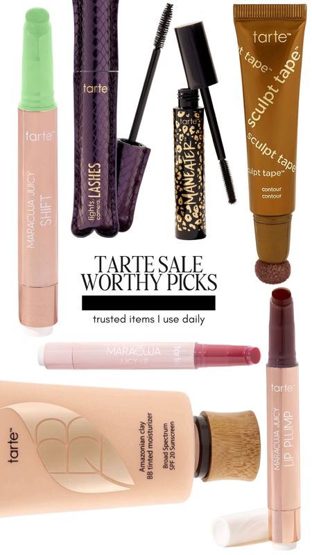 TARTE LTK SPRING SALE BEST INVESTMENTS

Is lipstick too much upkeep for you? These lip balms (especially the tint shifting ones) last nearly all day and give your lips a glossy sticky free shine! I also love the consistency and pigment of the contour wand, not too pigmented. I’ve also worn one of these mascaras for YEARS and trust it for all your waterproof needs!

#LTKSpringSale #LTKfindsunder50 #LTKbeauty