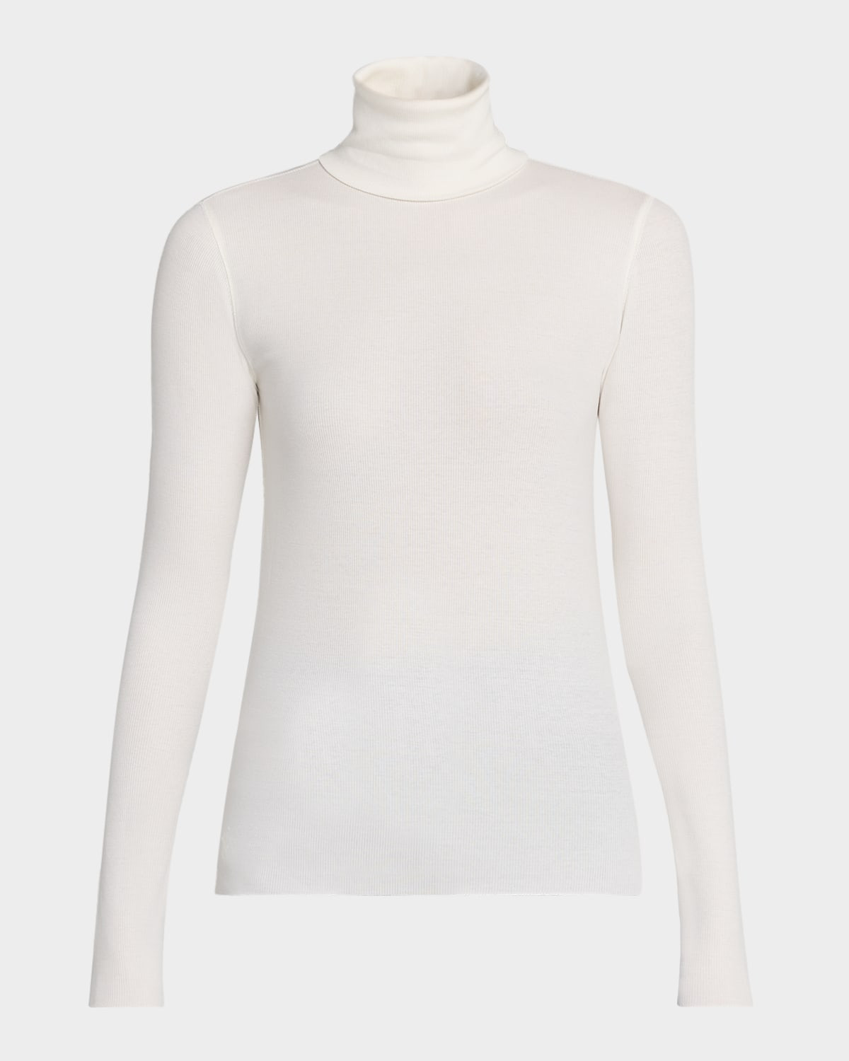 Rib-Knit Turtleneck Pullover | Neiman Marcus