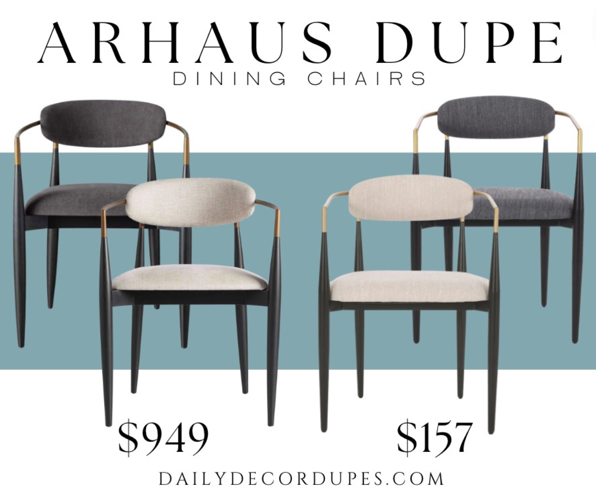DUPES! Arhaus jagger dining chair dupes for only $157/ea this weekend. Comes in beige cream fabric or gray charcoal fabric options. Jagger dupes also available in barstool or counter stool heights. Just click the photo of the chair to shop. Sold as a set of 2 and free shipping. Dupe dupes more affordable option find replica copy cat similar look for less budget friendly affordable cheap cheaper beautiful pretty. Love dupes like these? I share multiple every day in my Facebook group “DAILY DECOR DUPES”#LTKFind

#LTKhome #LTKsalealert