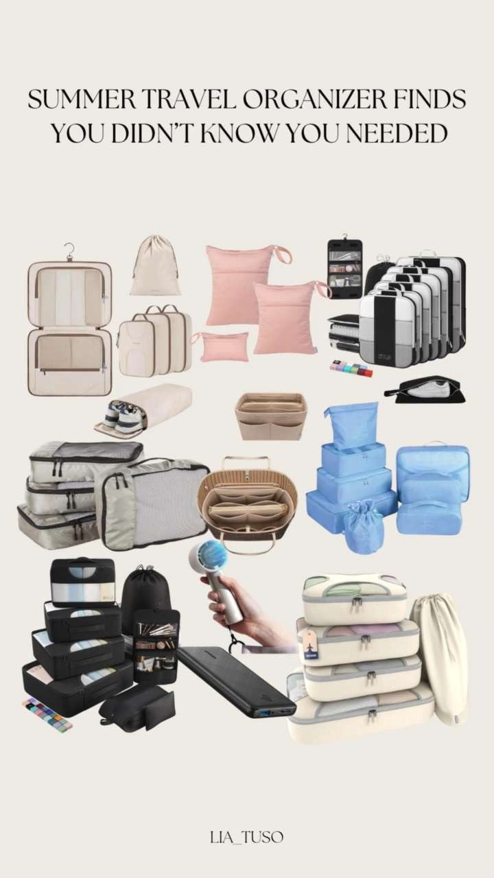 Summer Travel Organizer Finds you didn't know you needed

#SummerTravelOrganizer #TravelOrganizer #OrganizerFinds 

 #LTKTravel