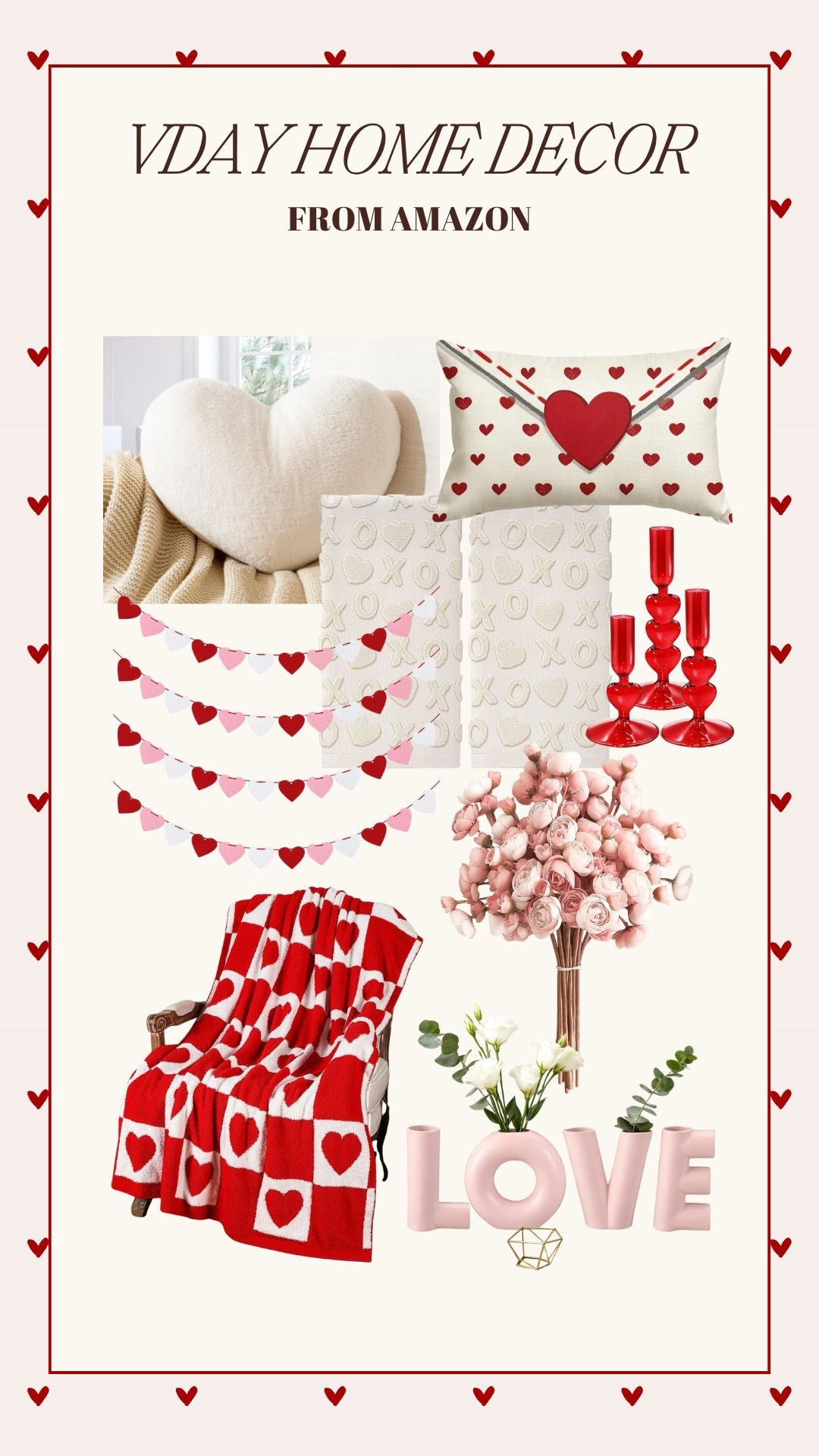 Valentine’s Day home decor from Amazon! 

#LTKHome #LTKSeasonal